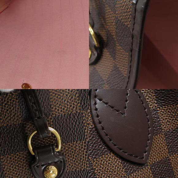 Louis Vuitton Neverfull MM Damier Ebene Tote Bag Damier Canvas - Picture 5 of 6